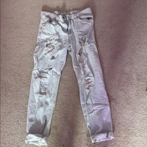 Ripped boyfriend  jeans